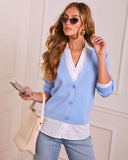 Islah Knit Twofer Sweater