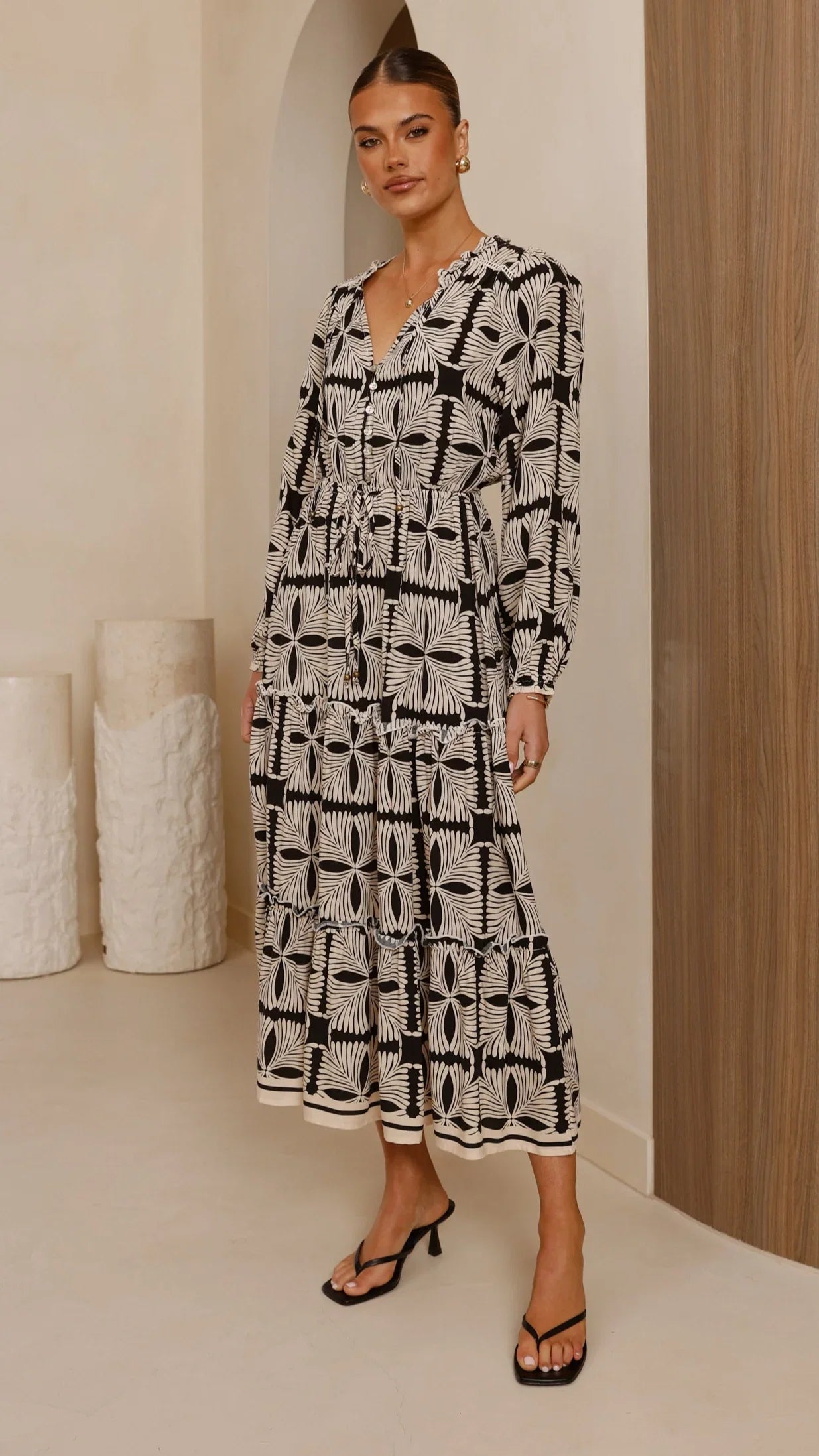 Lani Maxi Dress Cortana Print