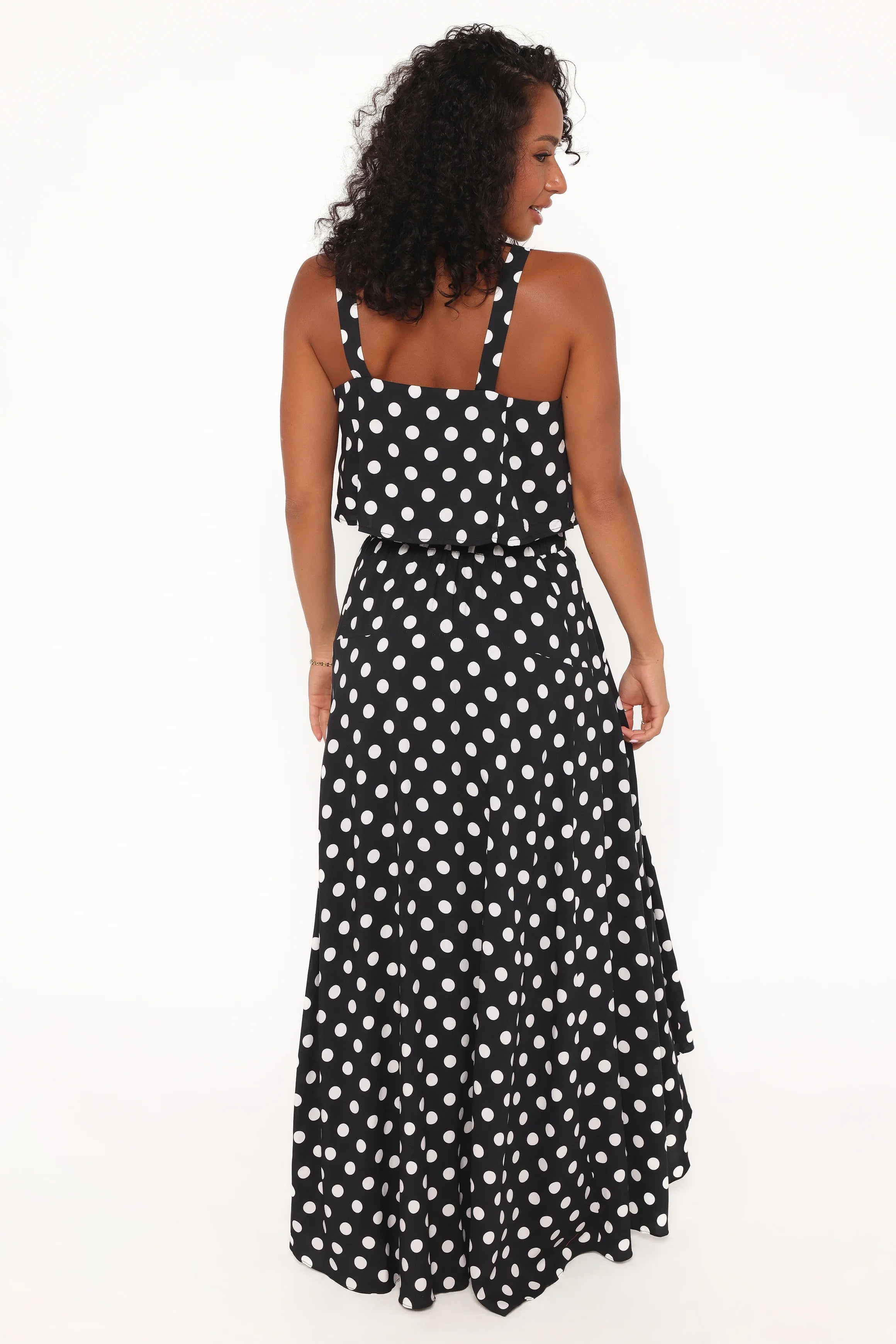 Lulu Set Black Polka Dot