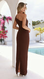 Cataleya Maxi Dress Chocolate