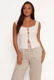 Amelie Top White