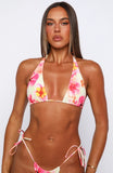 Danica Bikini Top Hibiscus Heatwave