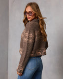 Alpine Snow Novelty Fair Isle Sweater