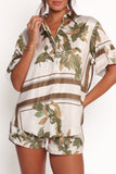 Lara Shirt Olive Print