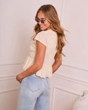 Nomadic Aura Smocked Peplum Top