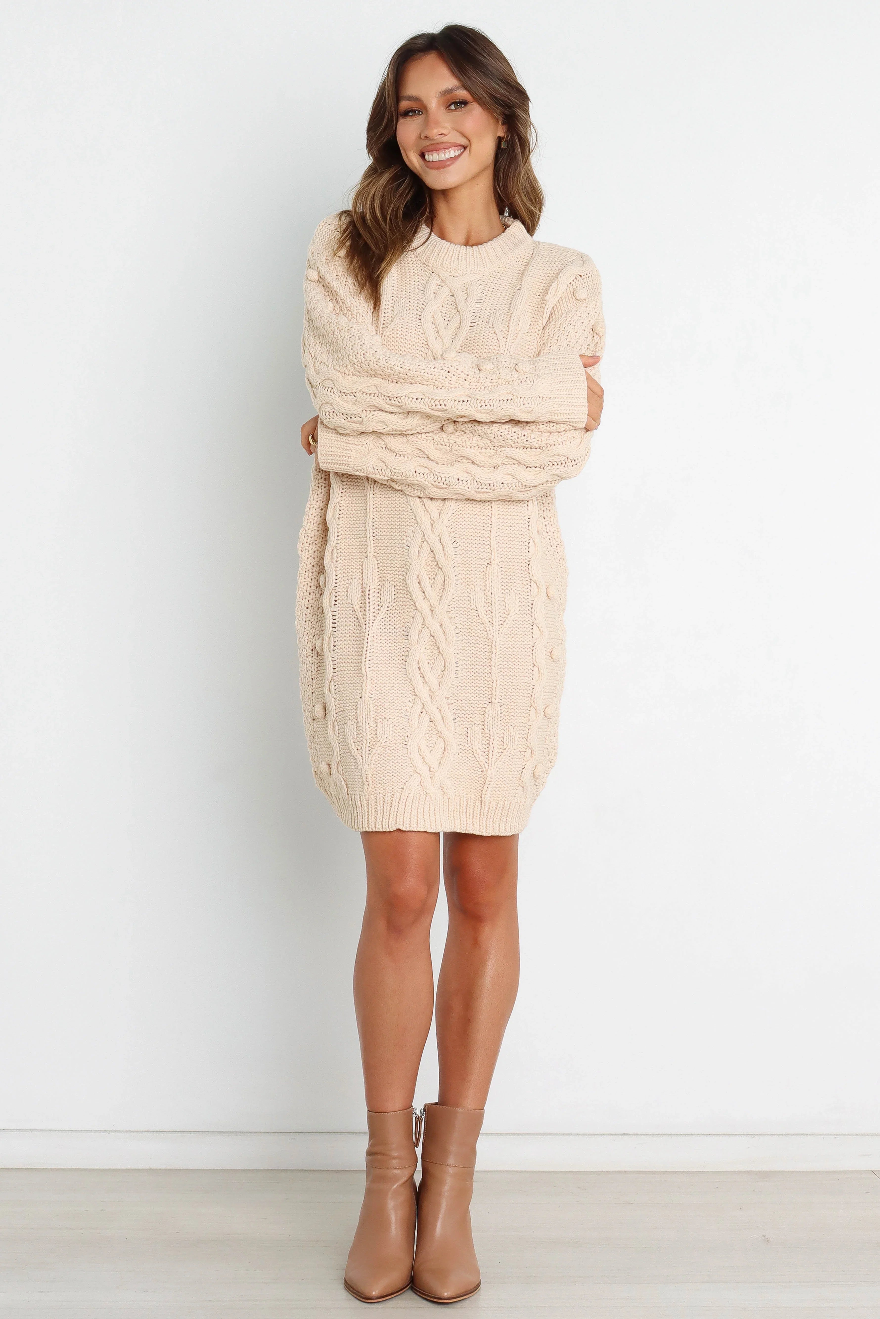 Mona Dress Cream