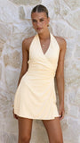Brigitte Halter Mini Dress Butter