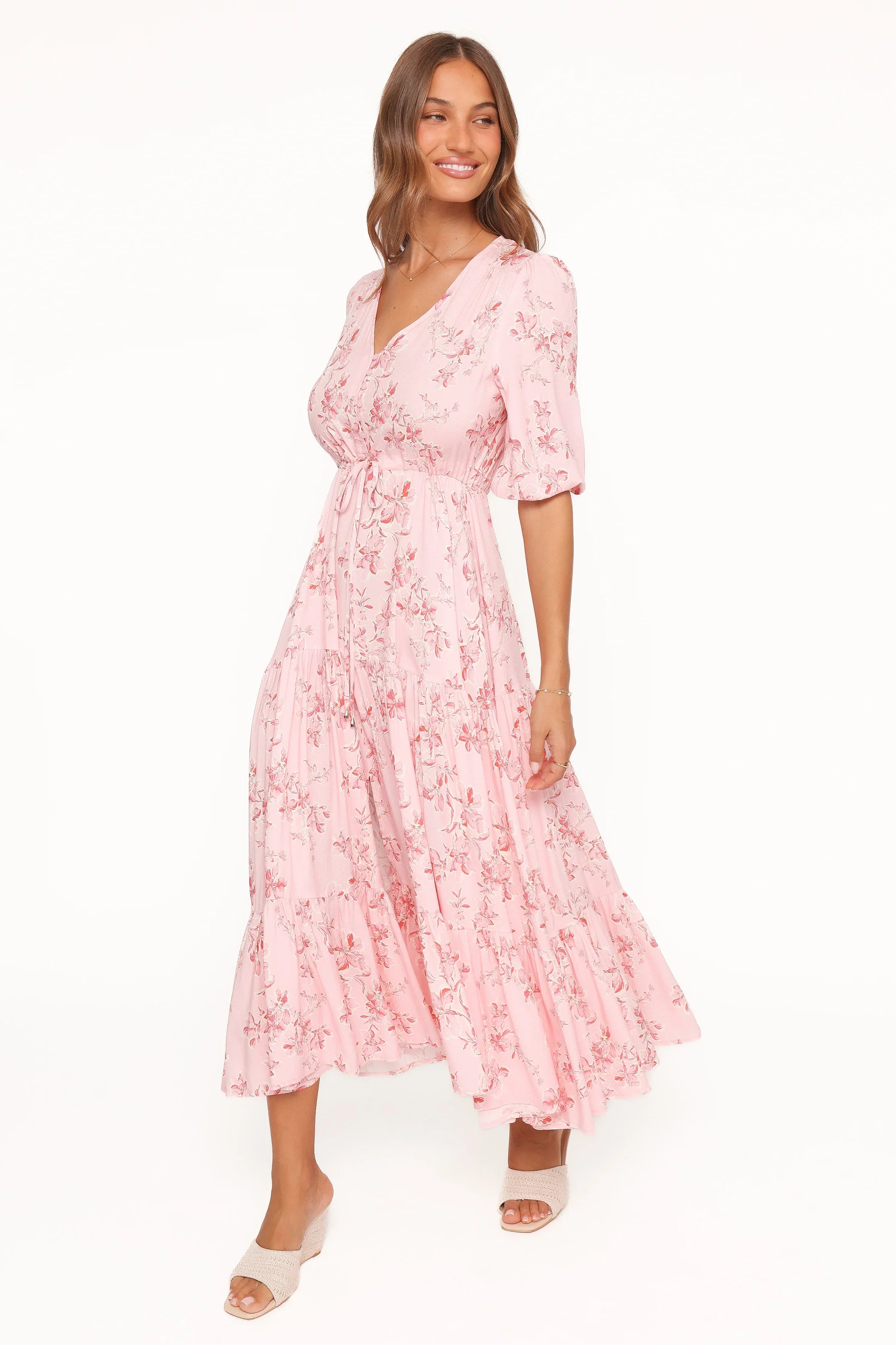 Kelda Dress Rose Pink Floral