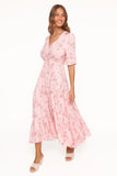 Kelda Dress Rose Pink Floral