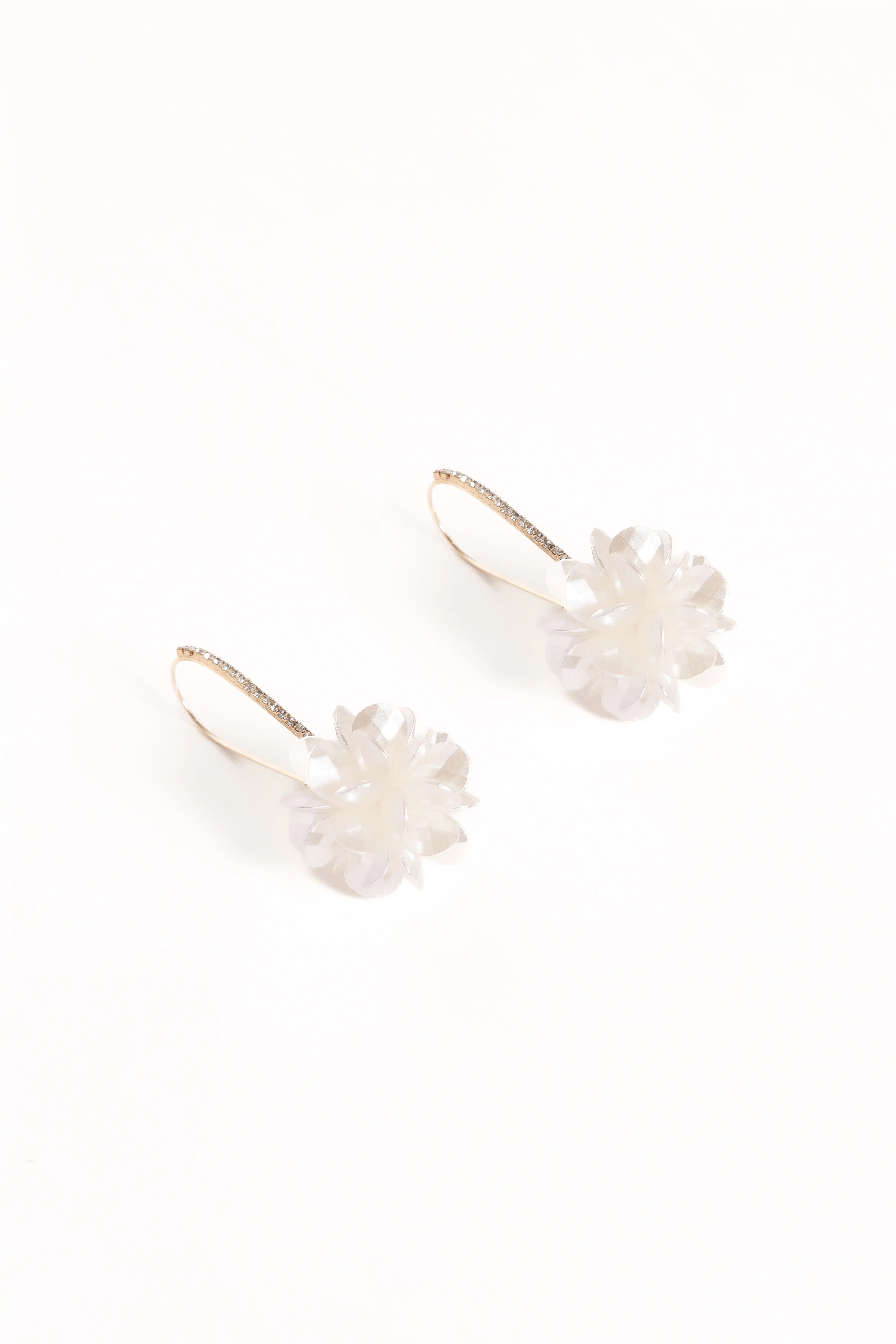 Katia Earrings White