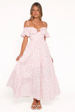 Lachay Maxi Dress Pink Floral