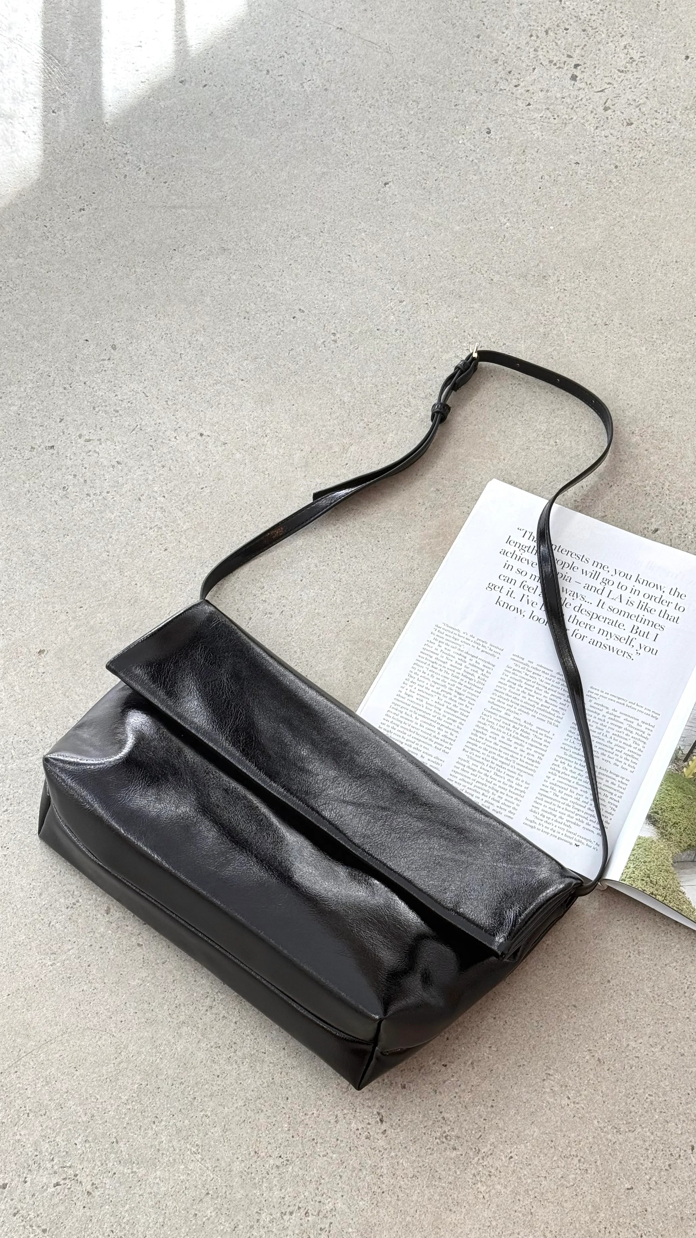 Rylee Clutch Bag Black