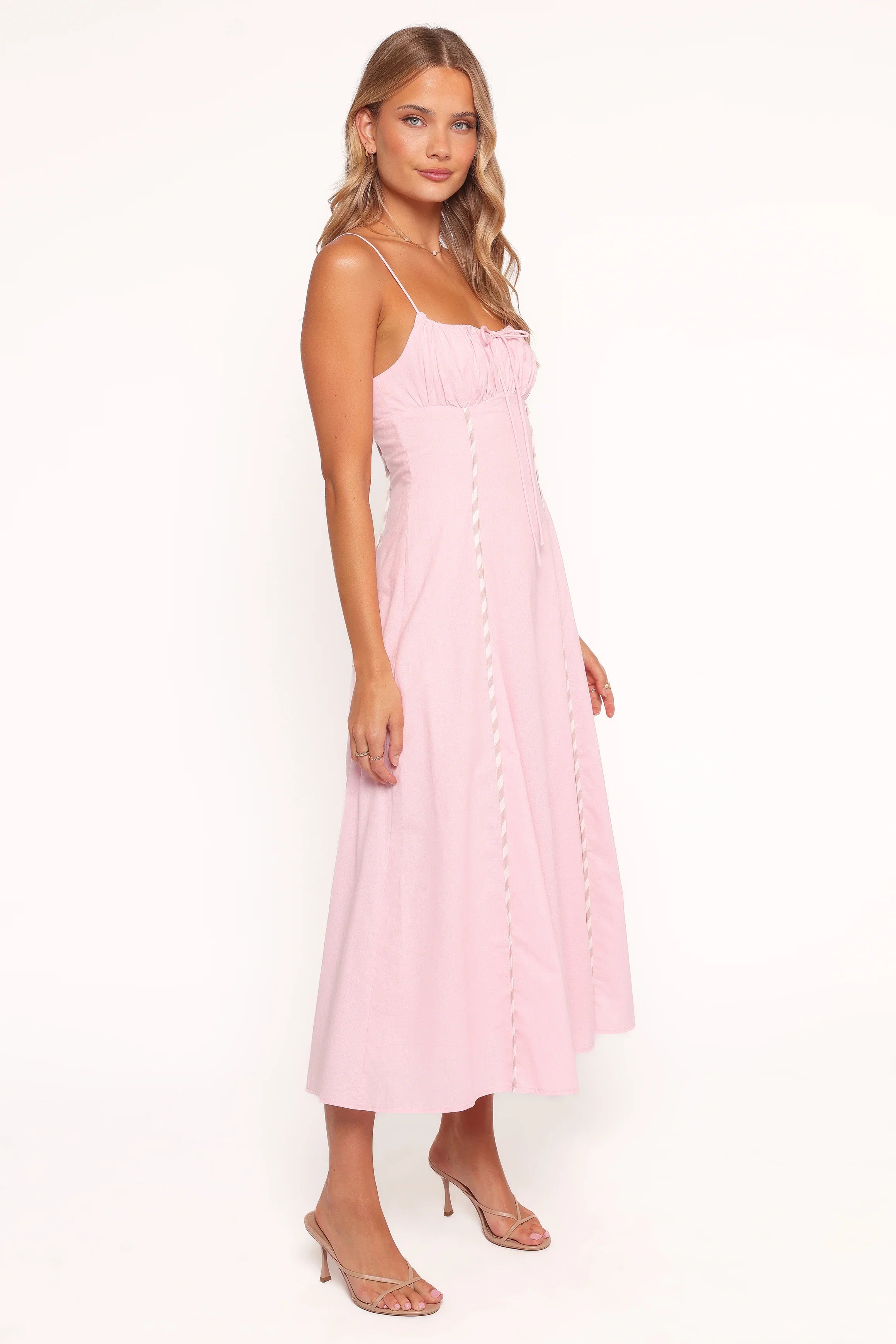 Talyn Midi Dress Pink