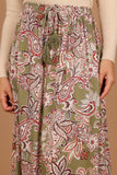 Katherine Skirt Olive Paisley