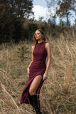 Hayven Maxi Dress Plum