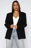 Whats His Is Mine Blazer Black