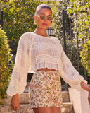 Villa Rose Floral Tapestry Shorts
