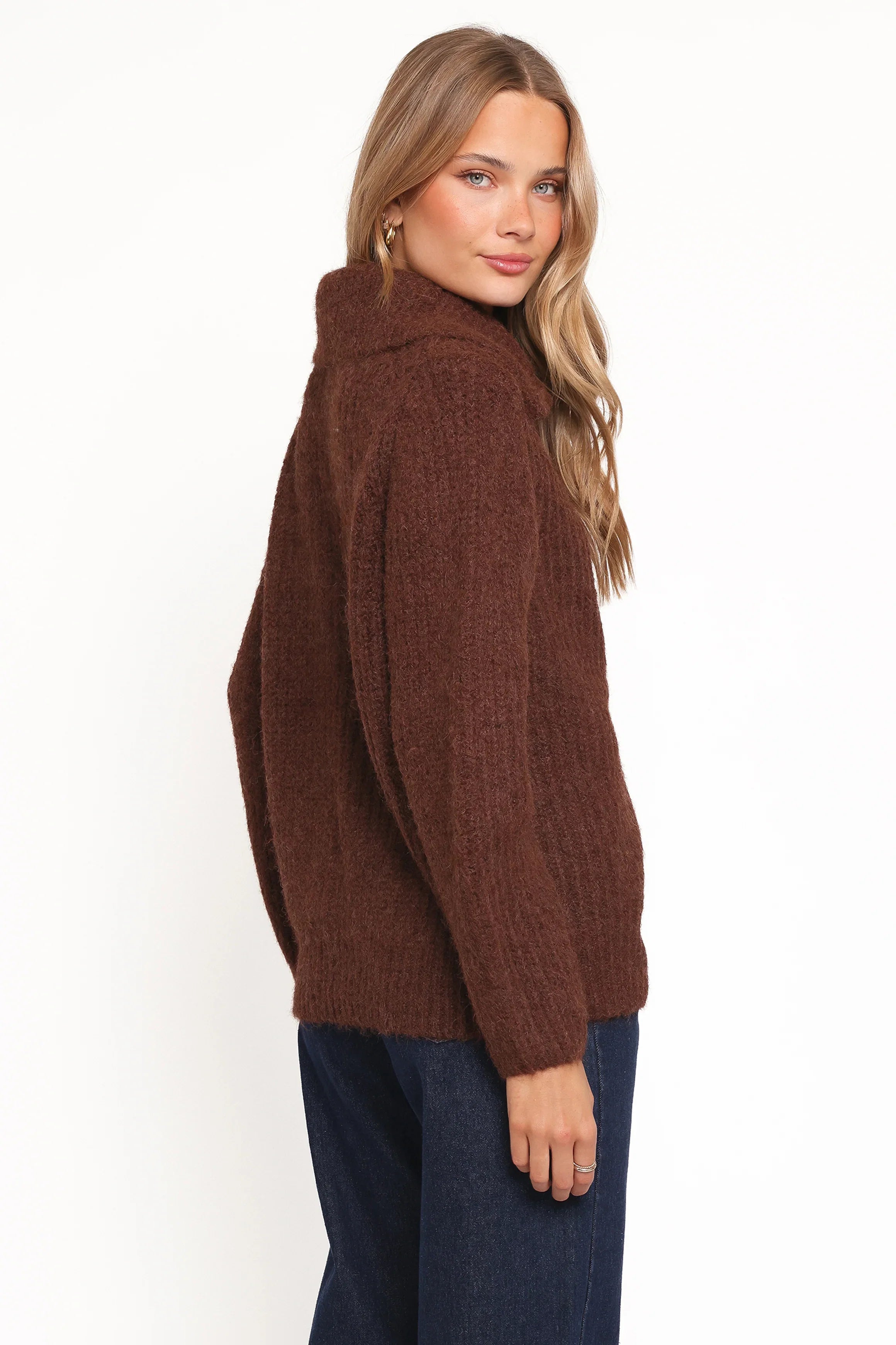 Miffy Zip Through Cardigan Chocolate