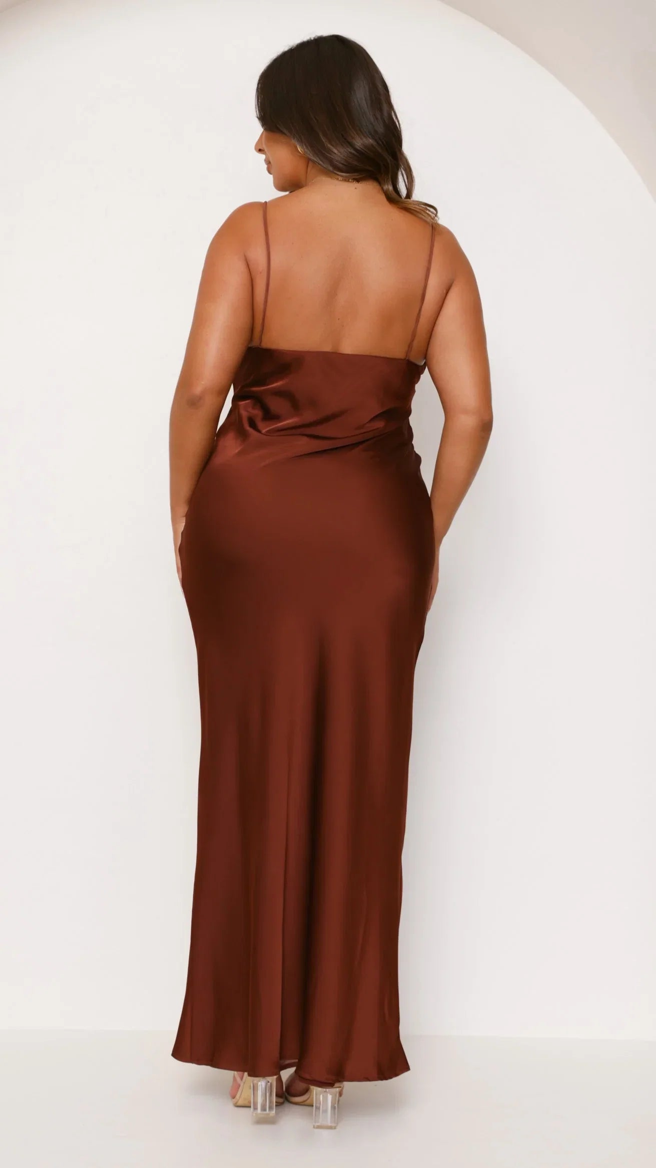 Ziah Maxi Dress Brown