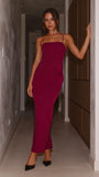 Carabella Maxi Dress Wine