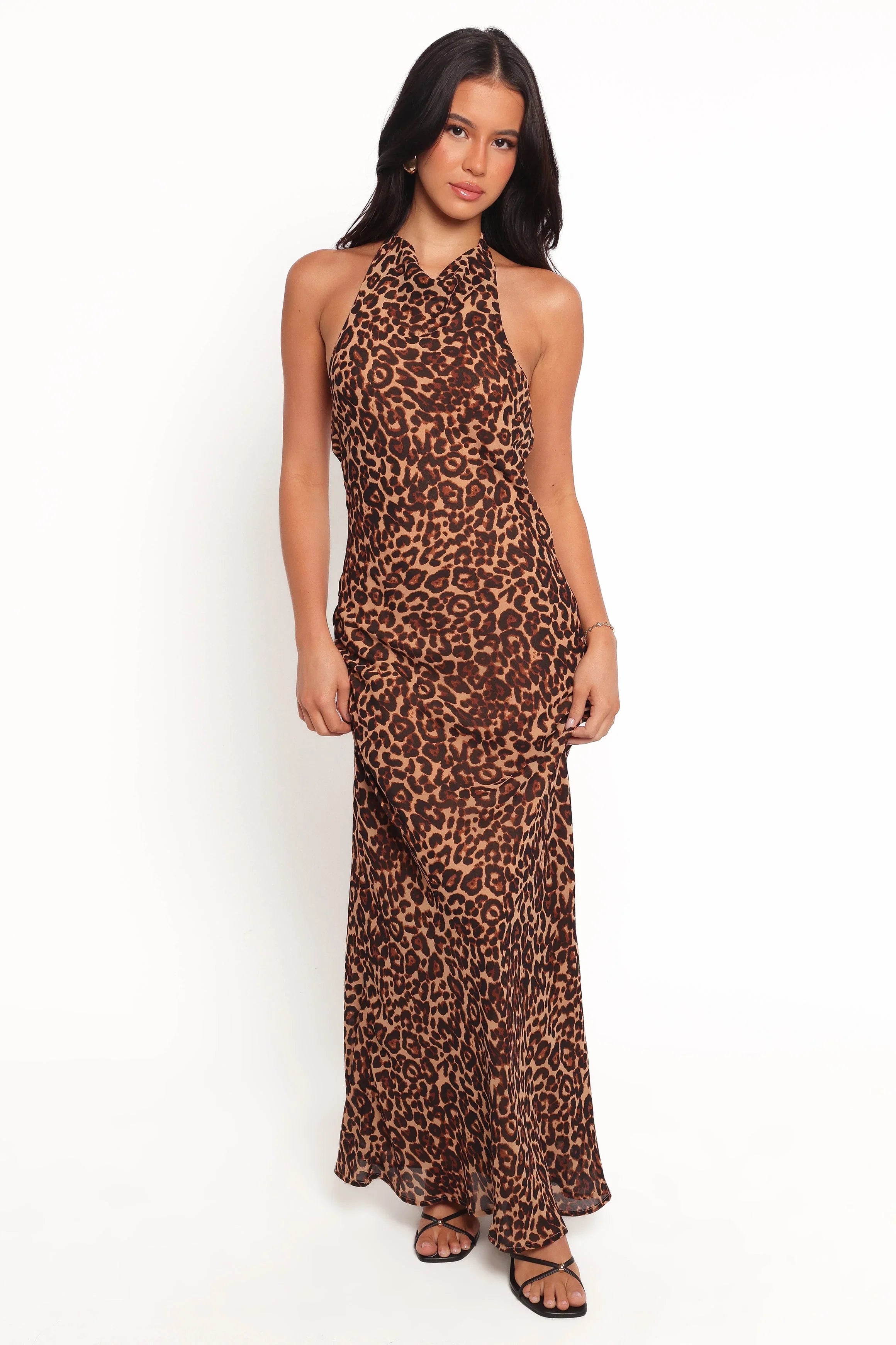 Carolyn Maxi Dress Leopard