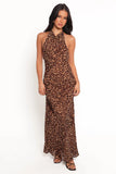 Carolyn Maxi Dress Leopard