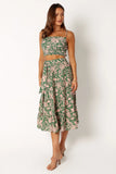 Lani Midi Skirt Green