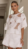 Linnea Mini Skirt White