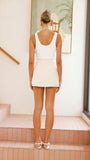 Jessica Skort Natural Linen Blend