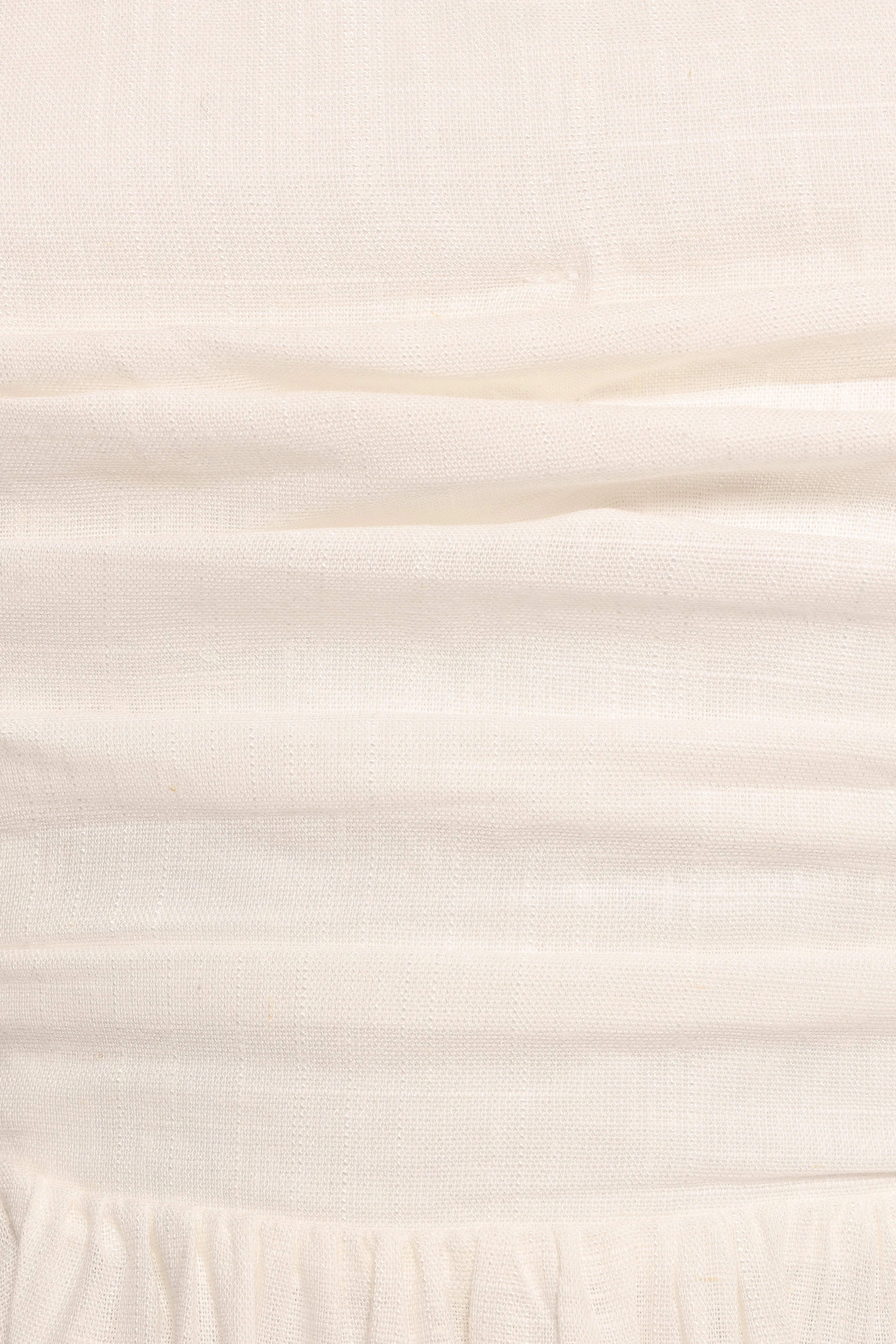 Kayt Strapless Dress White