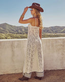 Magnolia Moonlace Longline Lace Flyaway Cami Top