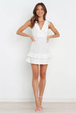 Karley Dress White