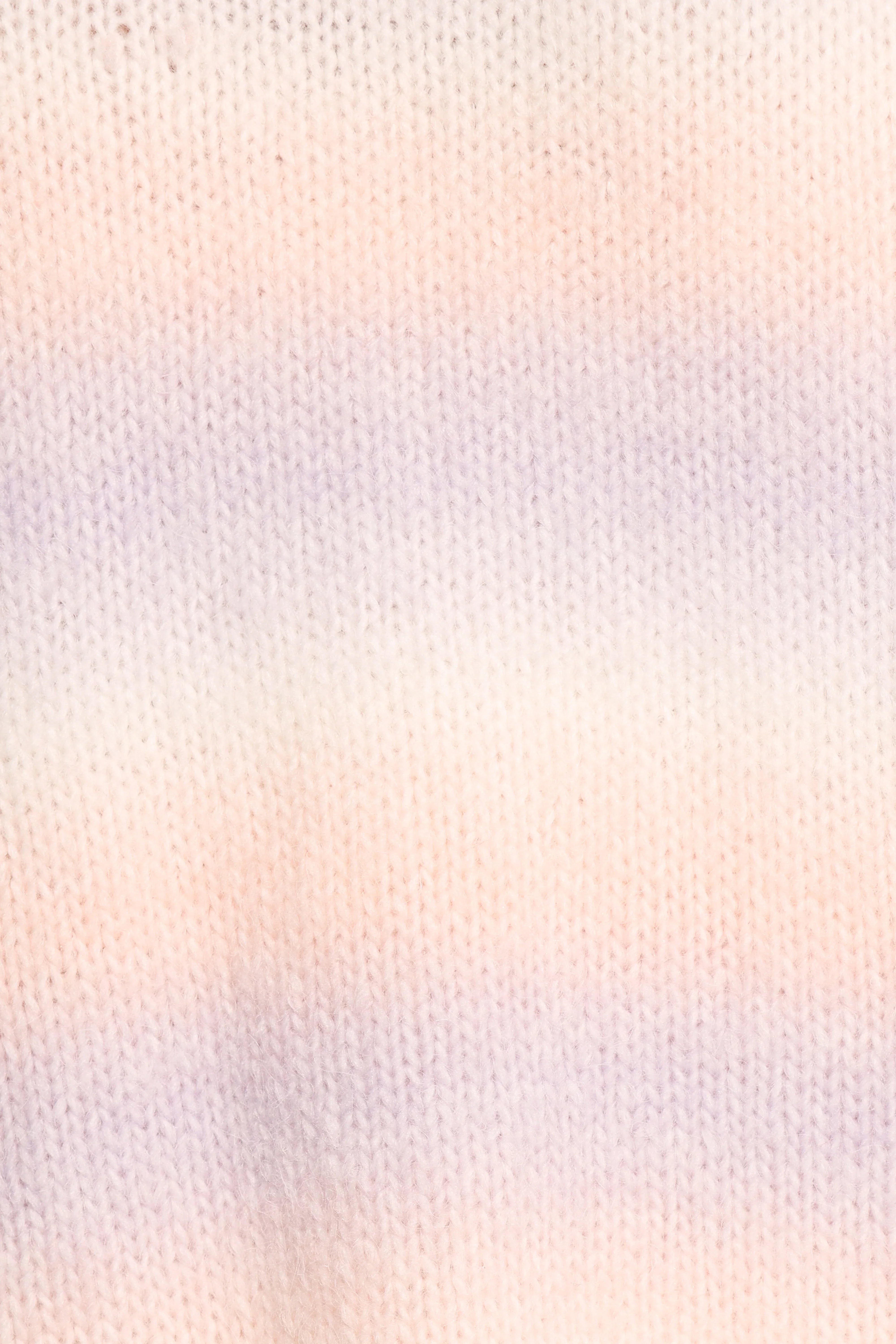 Joy Knit Sweater Lavender Stripe