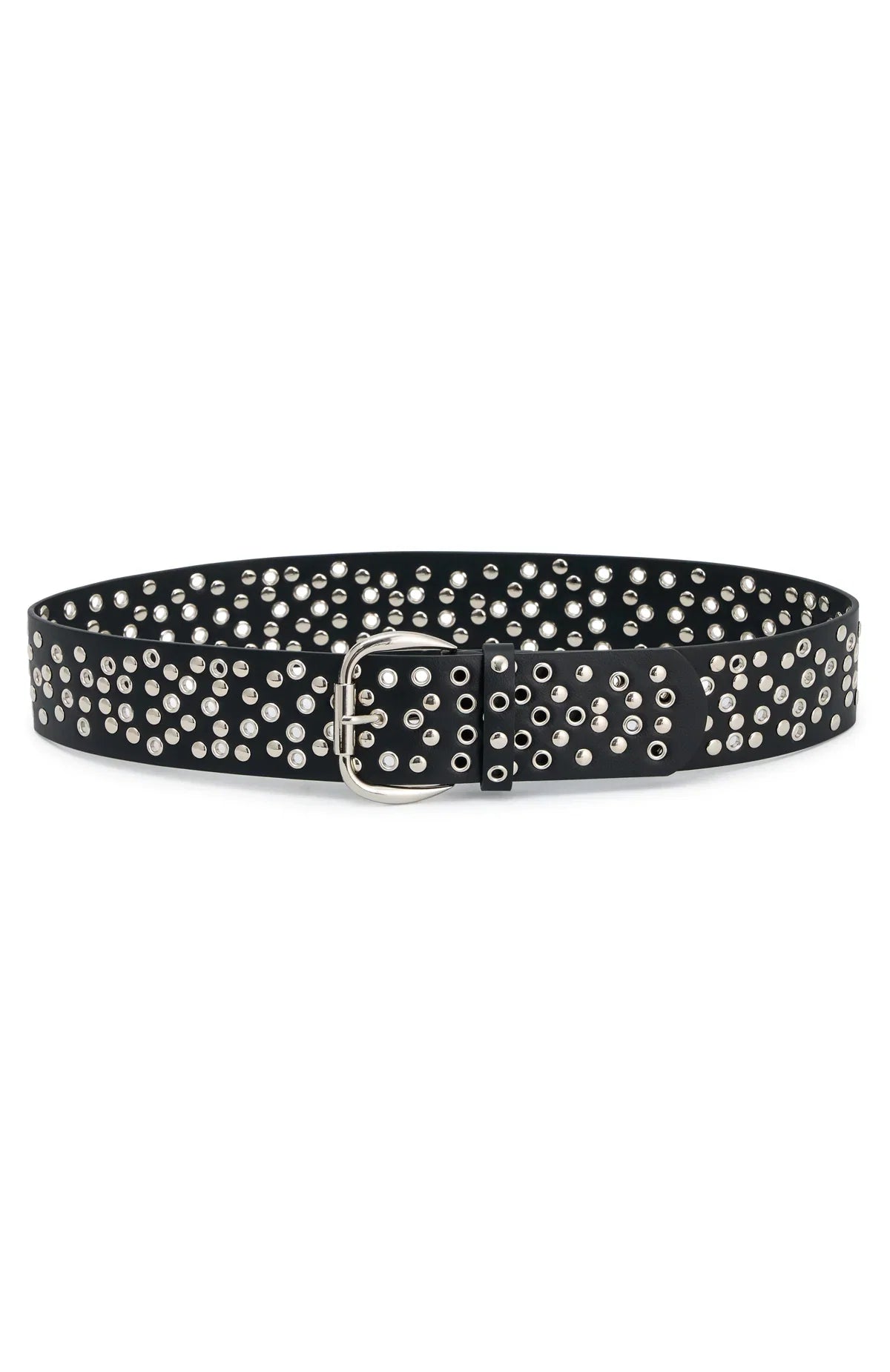 Toto Belt Black Silver
