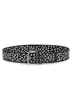 Toto Belt Black Silver