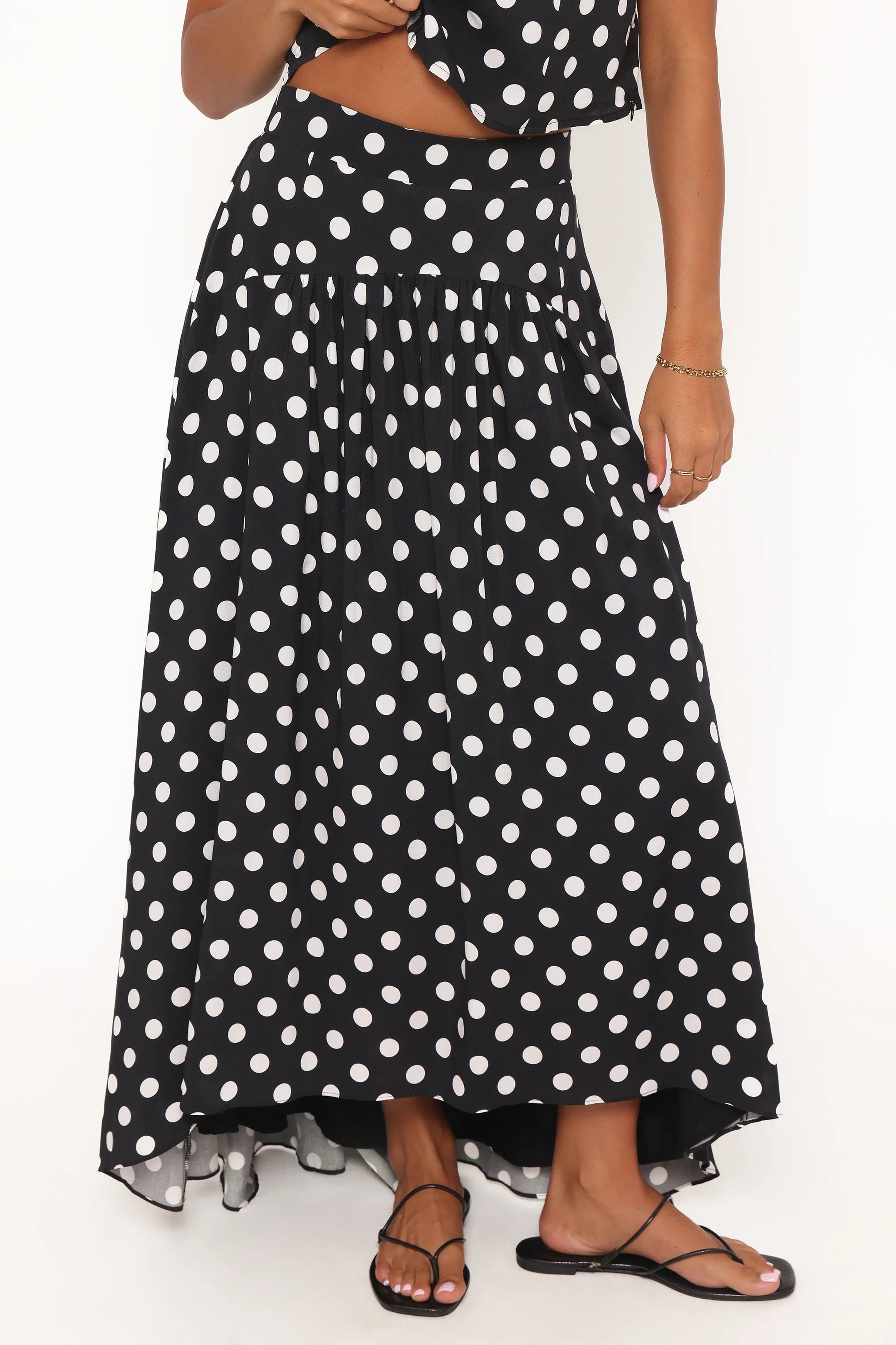 Lulu Set Black Polka Dot