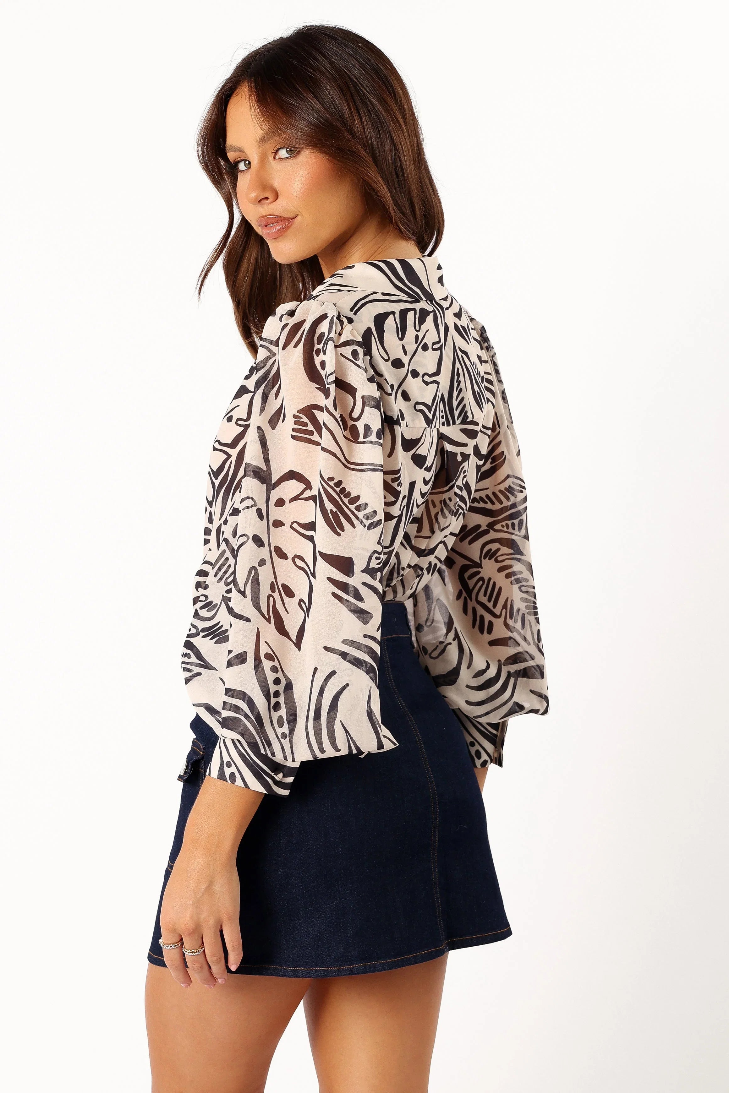 Fleetwood Blouse Santino Print