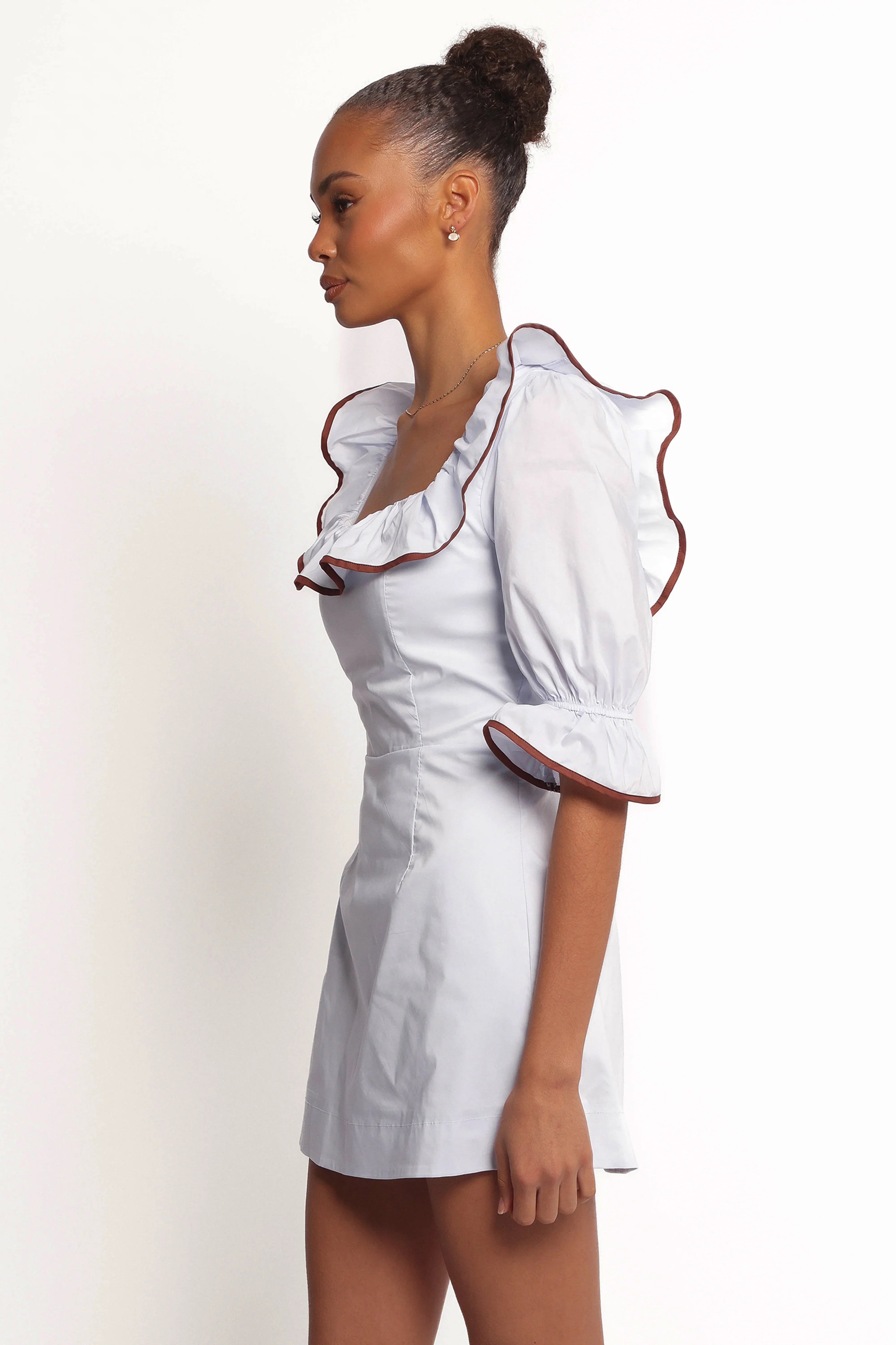 Marilla Mini Dress Pale Blue