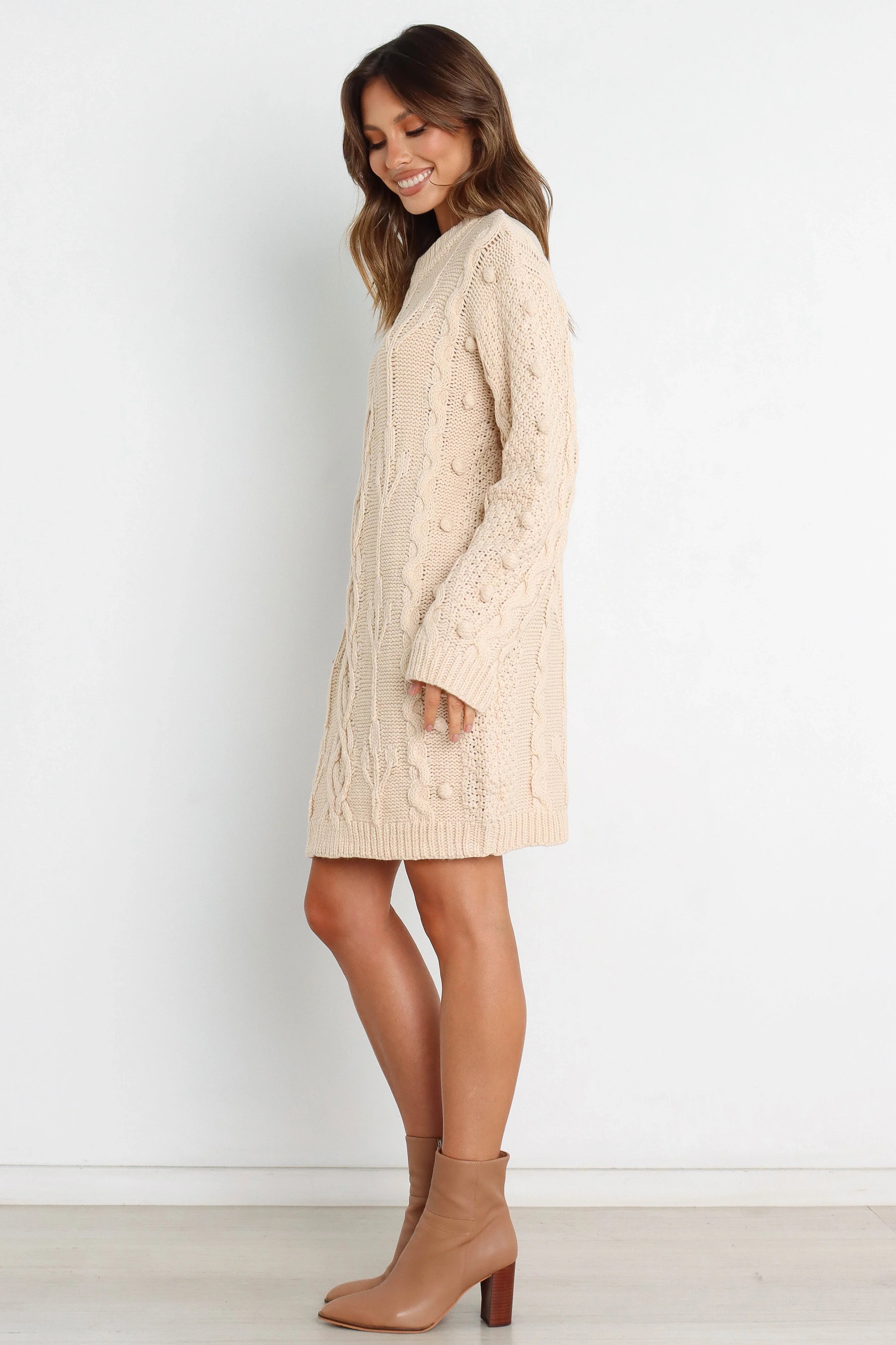 Mona Dress Cream