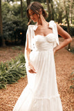 Fiora Maxi Dress White