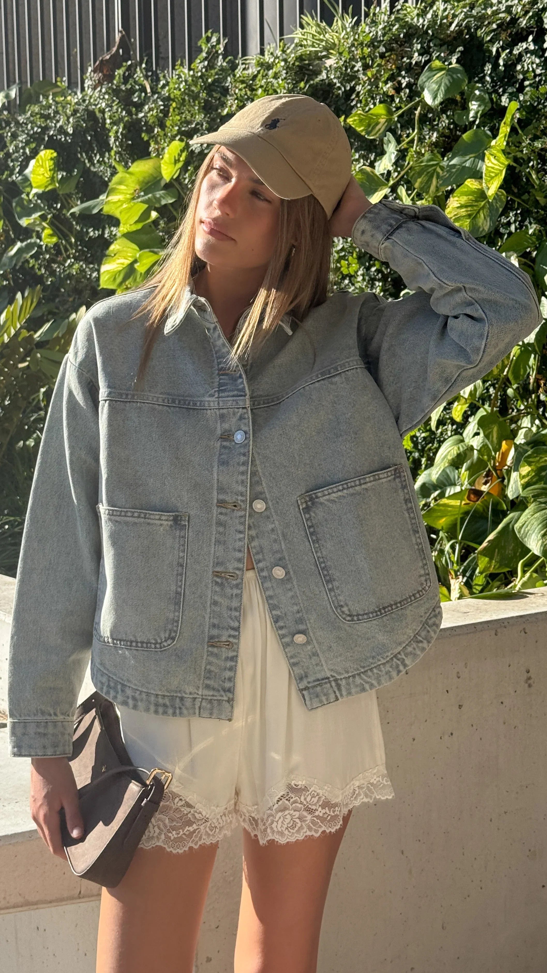 Franklyn Denim Jacket Stone Wash