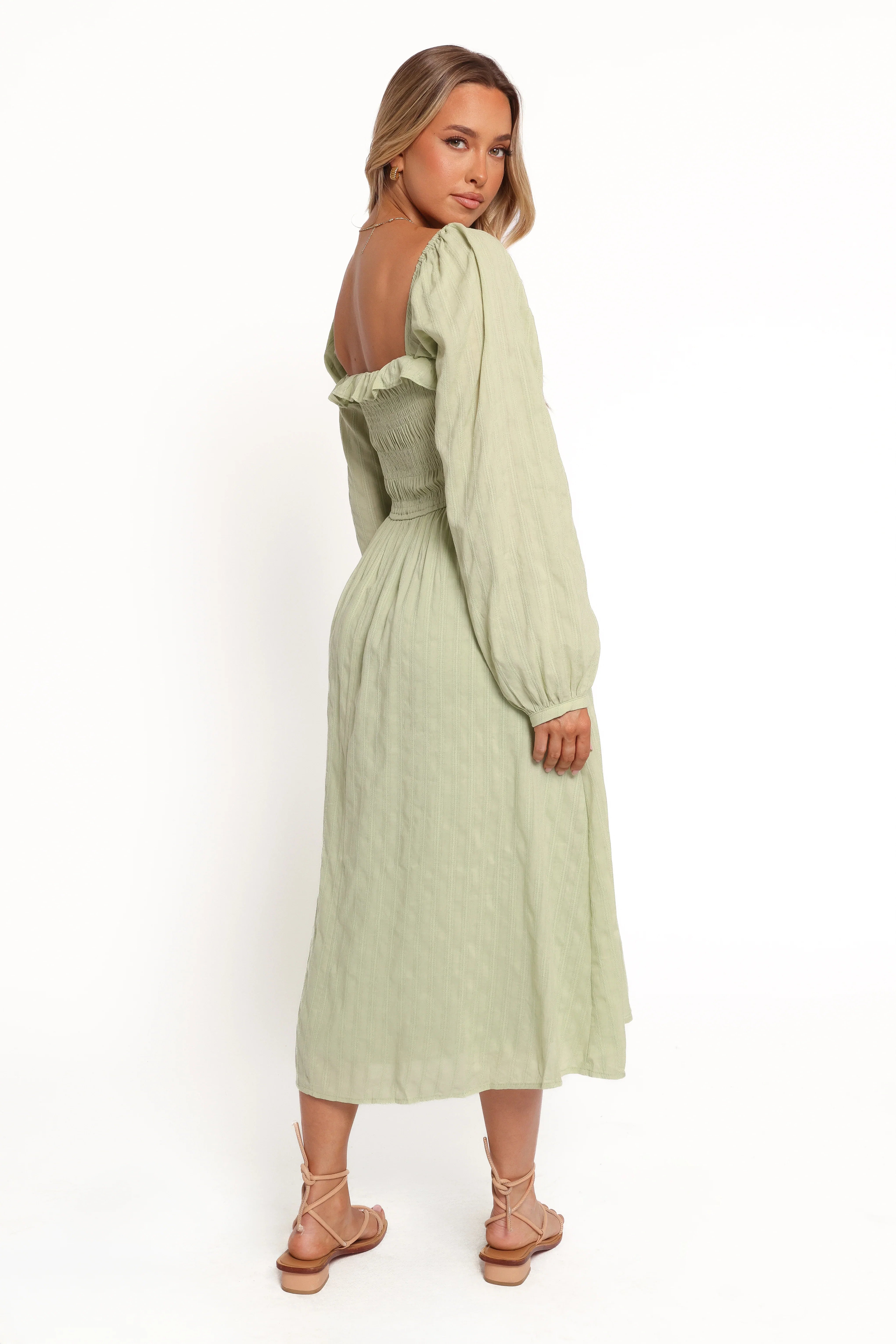 Ophelia Midi Dress Olive