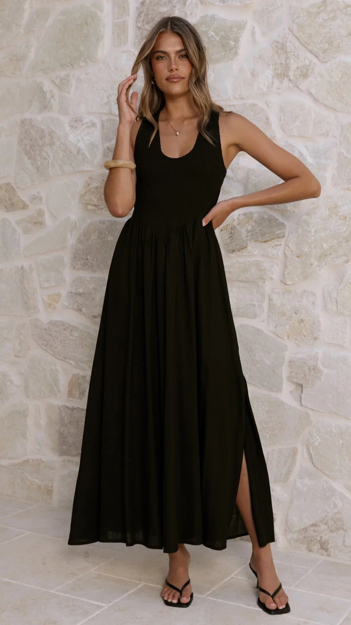Amira Maxi Dress Black