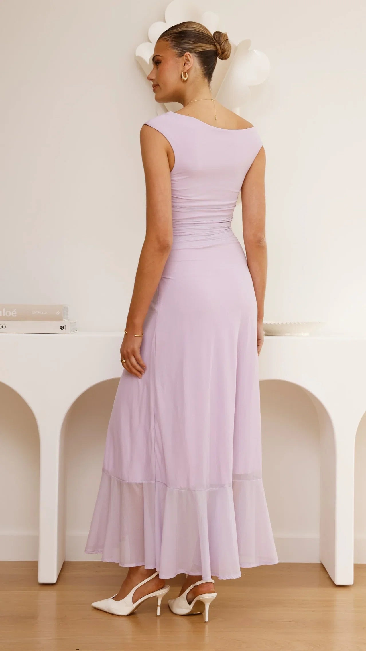 Sareiah Maxi Dress Lilac