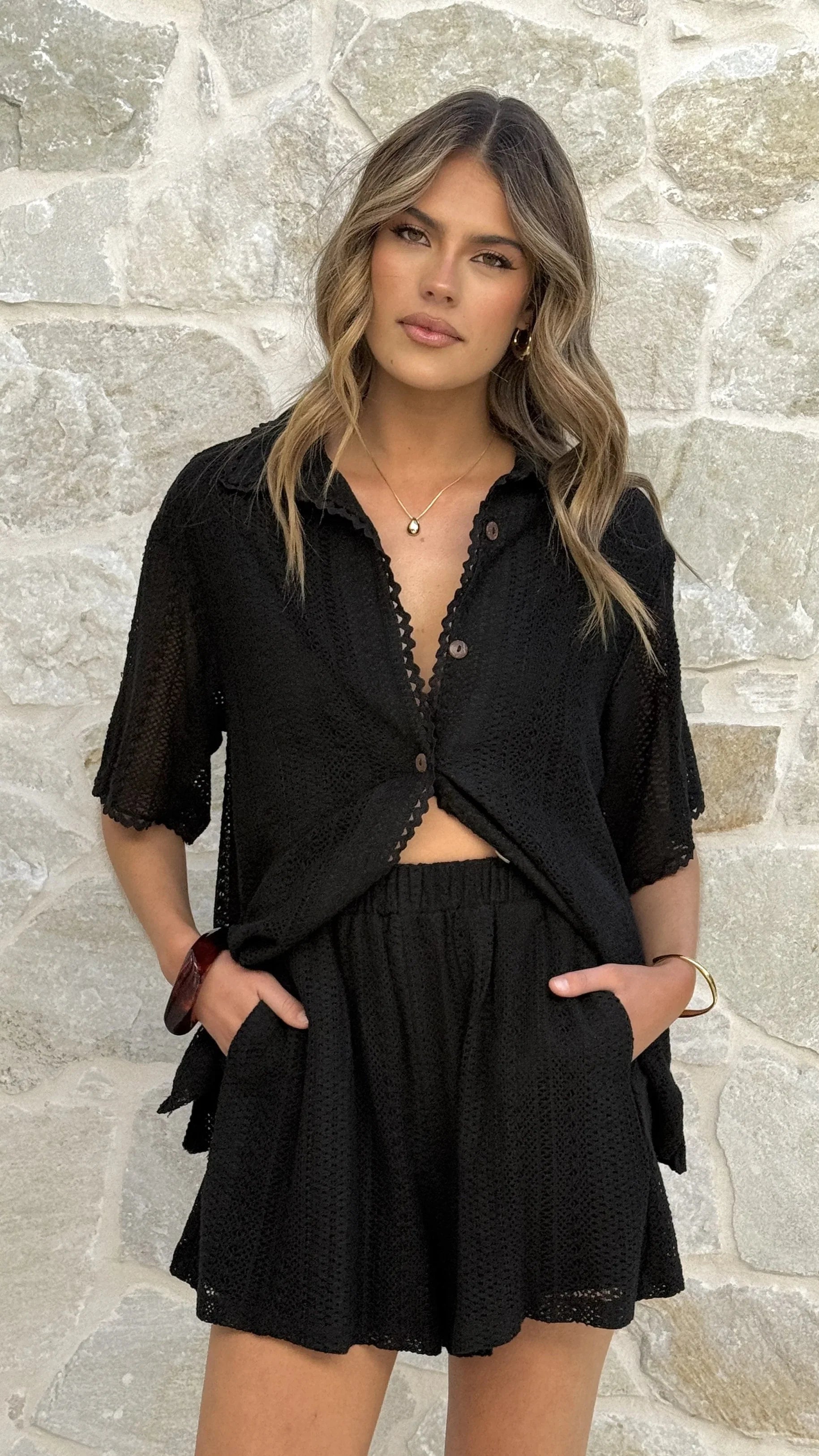 Sylvie Shorts Black