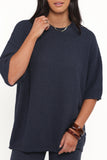 Ashby Knit Top Navy