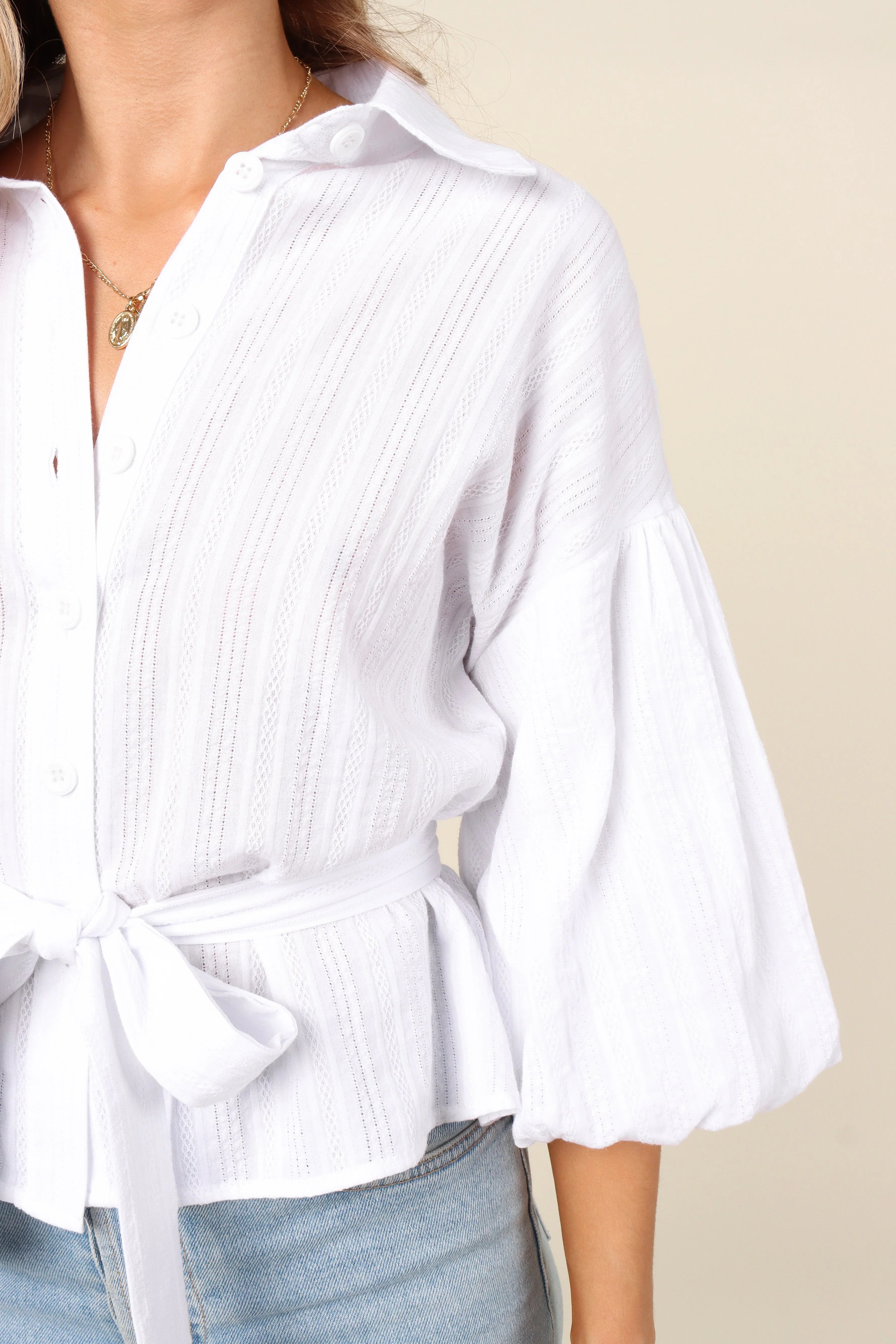 Sofia Top White