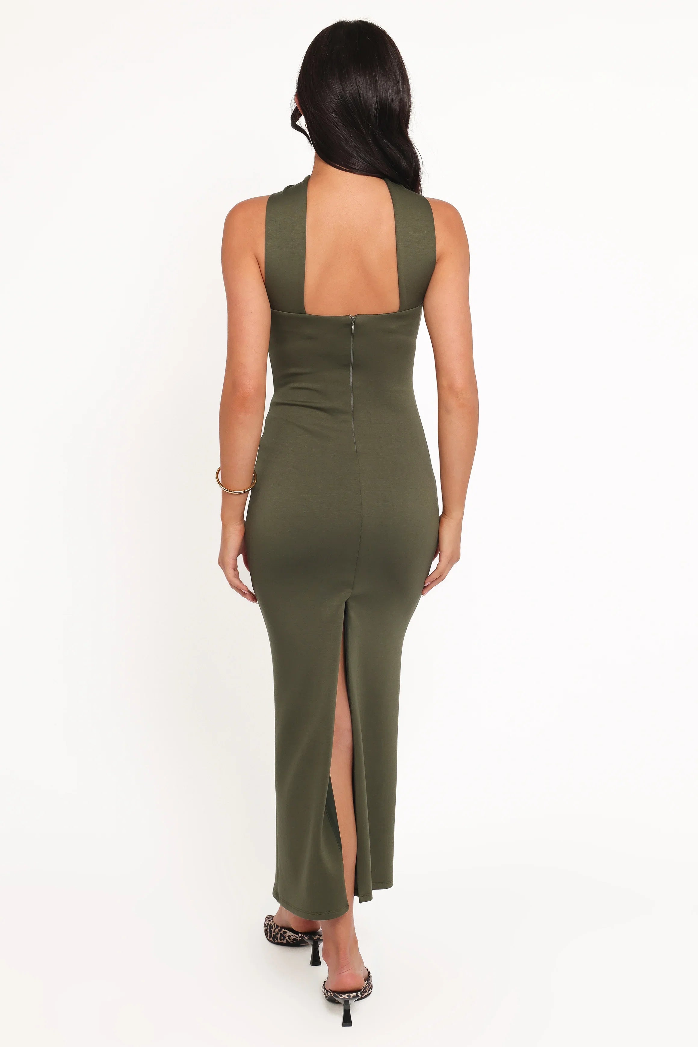 Regan Midi Dress Olive