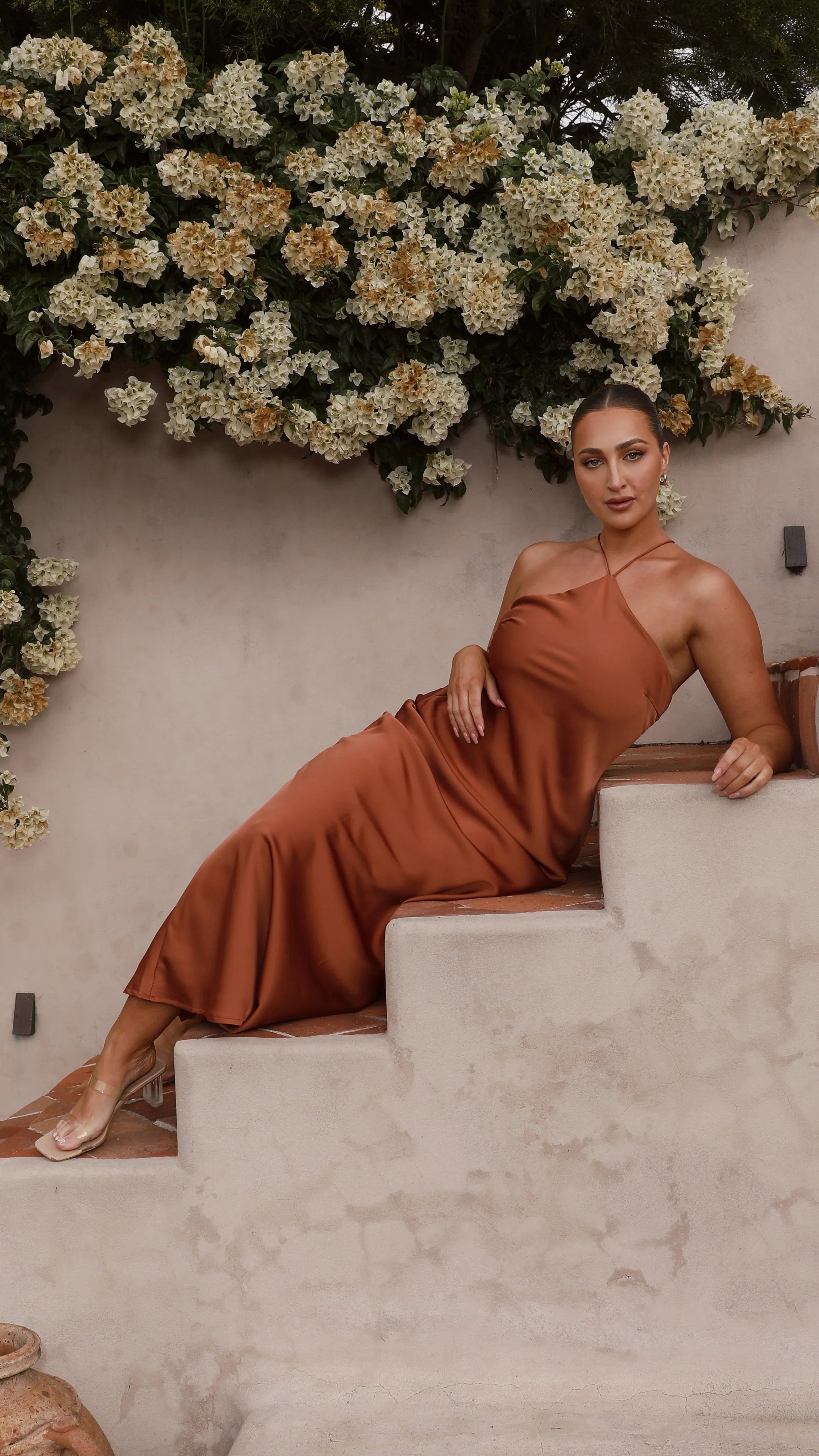 Chiara Maxi Dress Copper