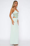 Call Me Up Maxi Dress Mint